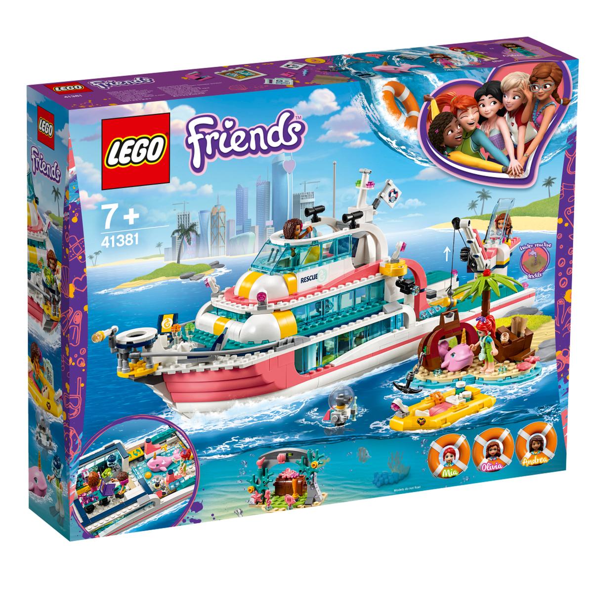 LEGO Friends - Barco da Missão de Resgate - 41381 | LEGO | Loja de  brinquedos e videojogos Online Toysrus