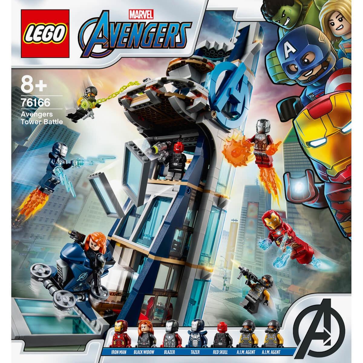 LEGO Marvel Os Vingadores - Combate na Torre dos Vingadores - 76166 | LEGO  MARVEL SUPER HEROES | Loja de brinquedos e videojogos Online Toysrus