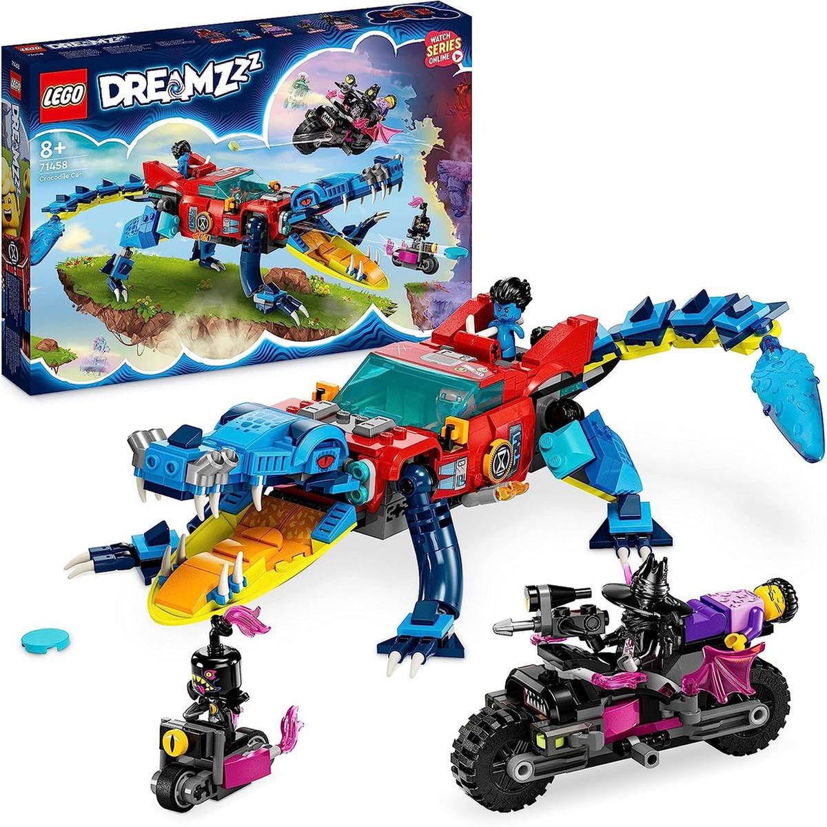 LEGO - Carrinho-crocodilo brinquedo 2em1 construção de Monster Truck ou  veículo de crocodilo com minifiguras da série de televisão 71458 | Lego  DREAMZZz | Loja de brinquedos e videojogos Online Toysrus