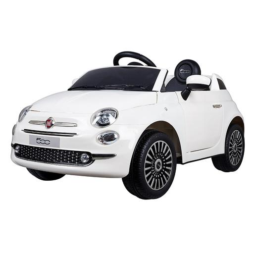Carro infantil elétrico Fiat 500 Branco 12V | Tudo o que quiseres para  brincar na rua | Loja de brinquedos e videojogos Online Toysrus