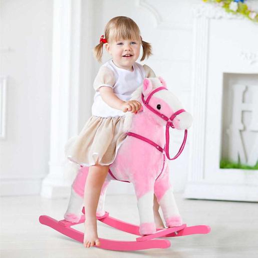 Homcom - Cavalo de balanço para crianças rosa | Cavalos de baloiço | Loja  de brinquedos e videojogos Online Toysrus