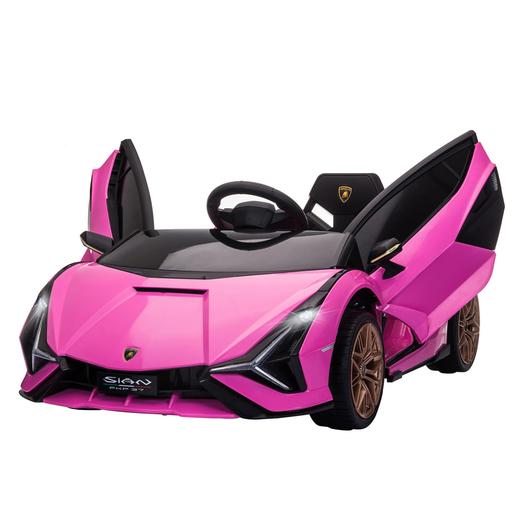 Homcom - Lamborghini SIAN elétrico rosa | CARROS DOIS LUGARES | Loja de  brinquedos e videojogos Online Toysrus