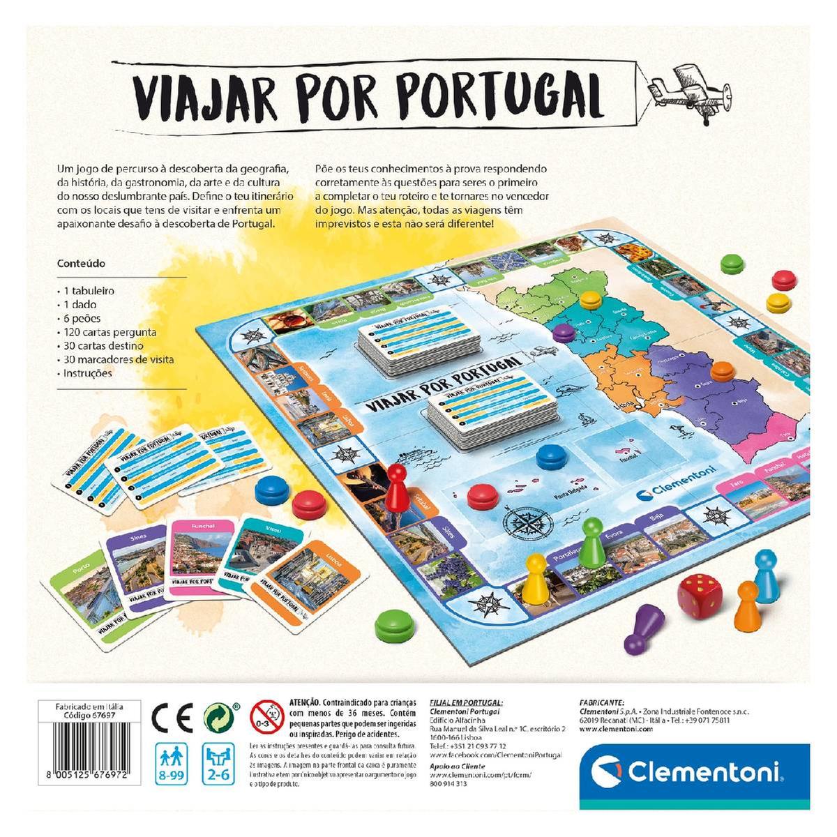 Viajar por Portugal | Clementoni | Loja de brinquedos e videojogos Online  Toysrus