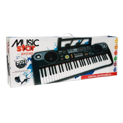 Music Star - Teclado eletrônico de 61 teclas | Musicstar | Loja de  brinquedos e videojogos Online Toysrus