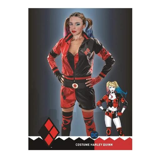 DC Cómics - Disfarce adulto da Harley Quinn Tamanho S (38-40) | Halloween  disfarce adulto | Loja de brinquedos e videojogos Online Toysrus