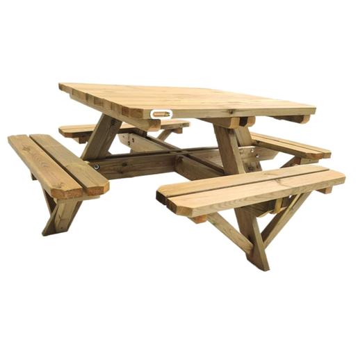 Mesa infantil de piquenique madeira Persic