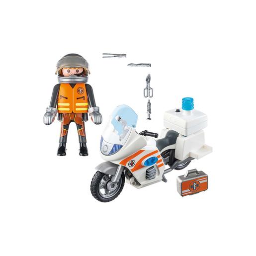 Playmobil - Moto de Emergência Médica - 70051 | CITY LIFE VIDA NA CIDADE |  Loja de brinquedos e videojogos Online Toysrus