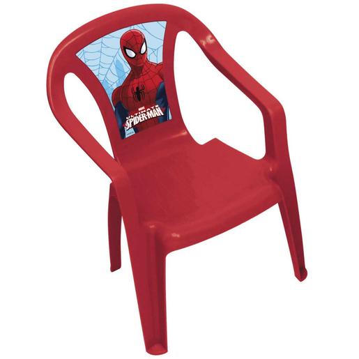 Cadeira infantil de plástico Monoblock design Homem-Aranha ㅤ | Mesas e  cadeiras de plástico | Loja de brinquedos e videojogos Online Toysrus