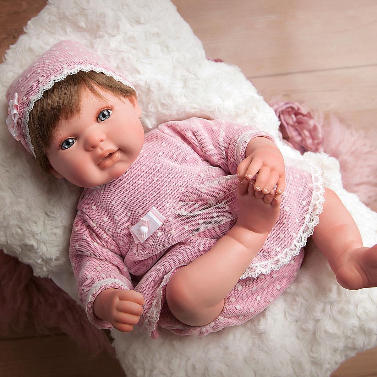 Bebé Reborn Carolina 45 cm com Cabelo e Almofada | DIVERSOS | Loja de  brinquedos e videojogos Online Toysrus