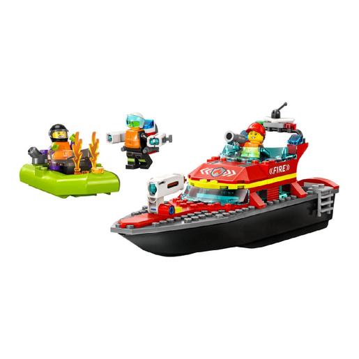 LEGO City - Barco de Resgate dos Bombeiros - 60373 | LEGO CITY | Loja de  brinquedos e videojogos Online Toysrus