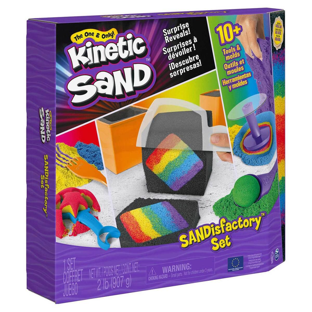 Kinetic Sand - Conjunto Sandisfactory Areia Mágica | Areia cinética | Loja  de brinquedos e videojogos Online Toysrus