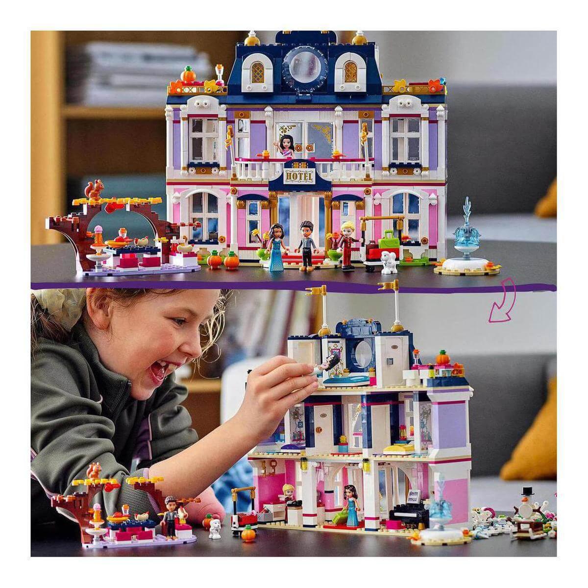 LEGO Friends - O grande hotel de Heartlake City - 41684 | LEGO FRIENDS |  Loja de brinquedos e videojogos Online Toysrus
