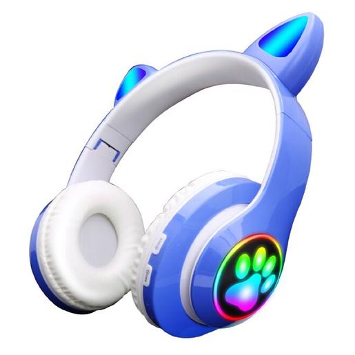 Auscultadores orelhas de gato bluetooth azul | AUSCULTADORES | Loja de  brinquedos e videojogos Online Toysrus