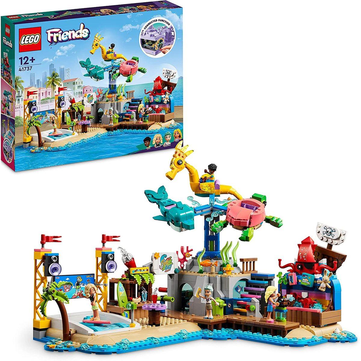 LEGO - Parque de Diversões na Praia com Carrossel e Máquina de Ondas,  Conjunto de Construção 41737 | LEGO FRIENDS | Loja de brinquedos e  videojogos Online Toysrus