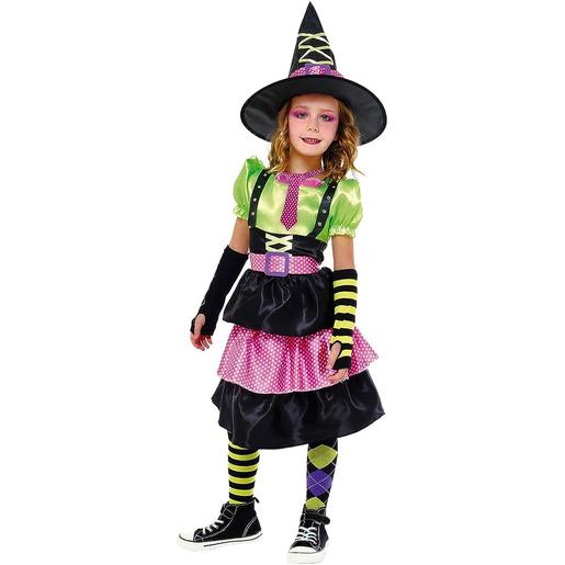Fantasia de bruxa com vestido, cinto, suspensórios e chapéu para Halloween  e Carnaval | Halloween disfarce criança | Loja de brinquedos e videojogos  Online Toysrus