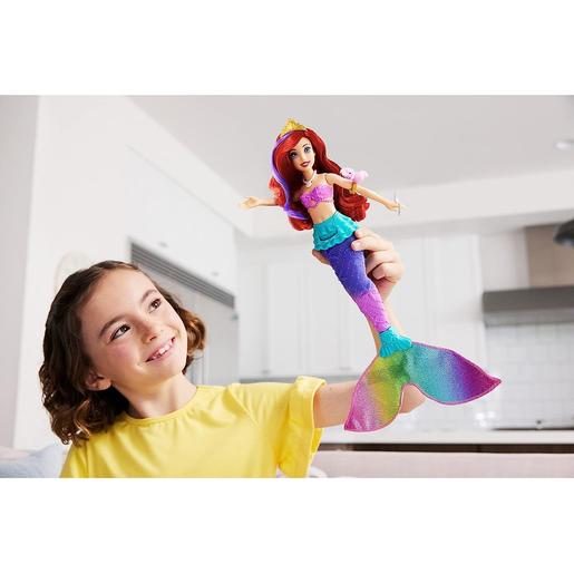 Mattel - Boneca Ariel sereia nadadora com cauda e cabelo que muda de cor ㅤ  | BONECAS PRINCESAS DISNEY & ACESSÓRIOS | Loja de brinquedos e videojogos  Online Toysrus