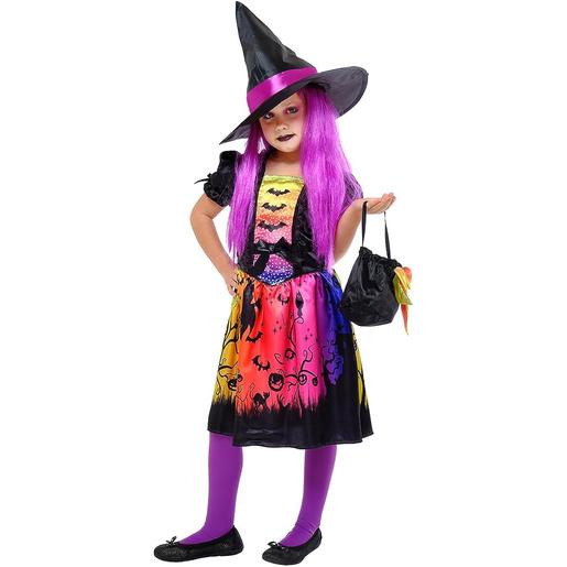 Fantasia de bruxa com vestido estampado e chapéu para festas e carnaval |  Halloween disfarce criança | Loja de brinquedos e videojogos Online Toysrus