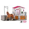 Schleich - Área de lavandaria com brinquedo cavalo ㅤ