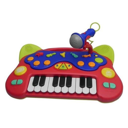 Teclado Musical Infantil con Microfone | Bruin música | Loja de brinquedos  e videojogos Online Toysrus