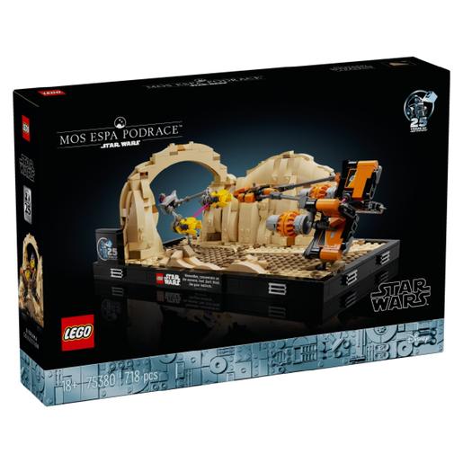 LEGO Star Wars - Diorama: Corrida de Pods de Mos Espa - 75380