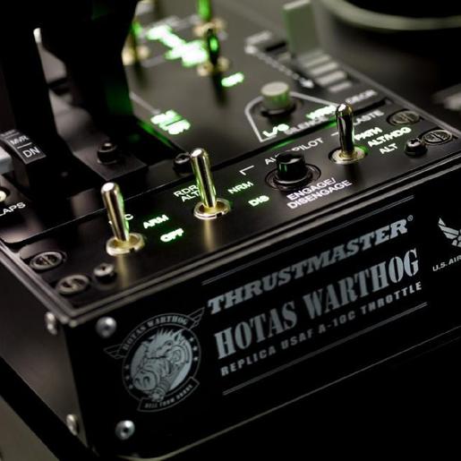 Thrustmaster - Joystick Hotas Warthog de voo