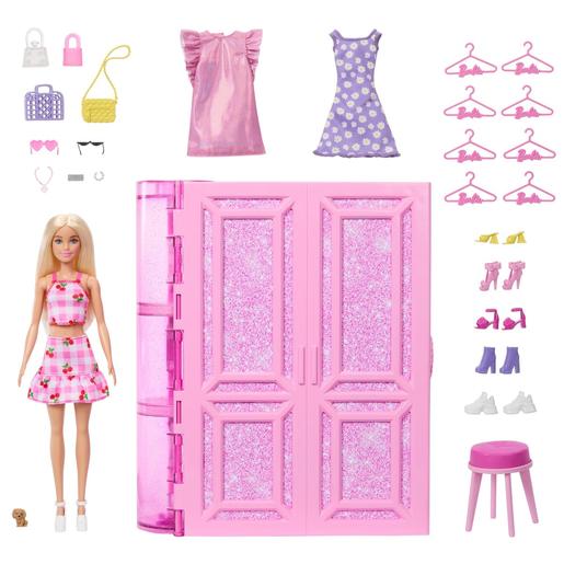 Barbie Boneca Fashion Dream Closet com Roupas