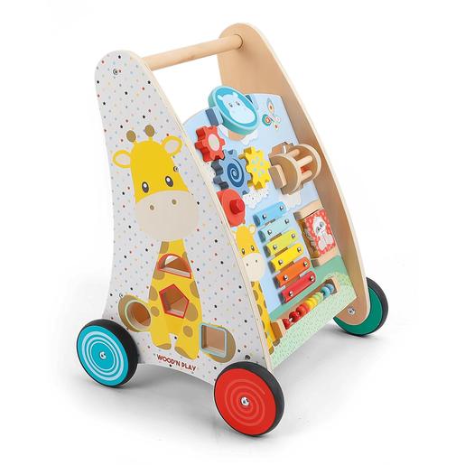 WoodnPlay - Andador de madeira com atividades | Imagination discovery |  Loja de brinquedos e videojogos Online Toysrus