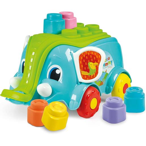 Clementoni - Blocos macios para construção de carrinho com elefante ㅤ |  Clementoni | Loja de brinquedos e videojogos Online Toysrus