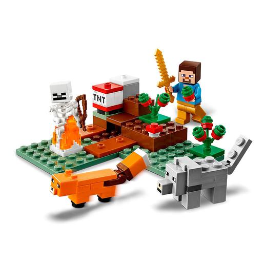 LEGO Minecraft - La Aventura en la Taiga - 21162 | LEGO MINECRAFT | Loja de  brinquedos e videojogos Online Toysrus