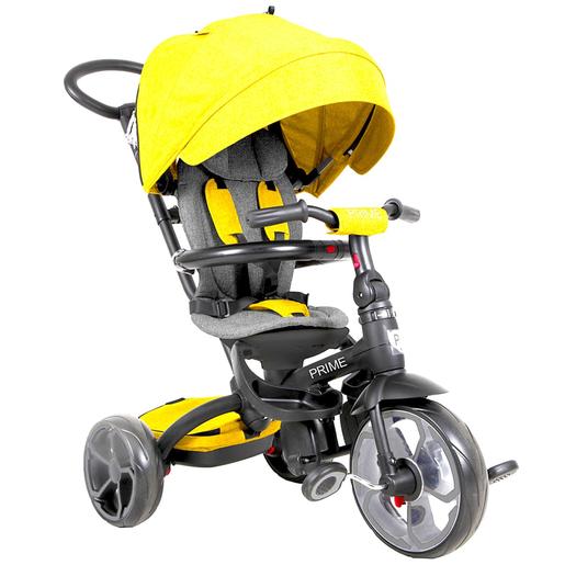 Triciclo Evolutivo Qplay Prime Amarelo | Bicicletas, Triciclos e Andadores  | Loja de brinquedos e videojogos Online Toysrus