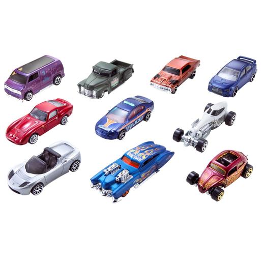 Hot Wheels - Pack 10 Veículos (vários modelos) | HOT WHEELS VEHICLES | Loja  de brinquedos e videojogos Online Toysrus