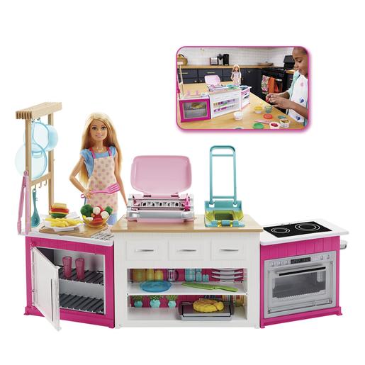 Barbie - A Cozinha da Barbie Superchef | ACESSÓRIOS (MÓVEIS E CASAS) | Loja  de brinquedos e videojogos Online Toysrus