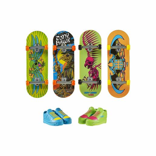 Hot Wheels - Conjunto de skate neon 4 ㅤ