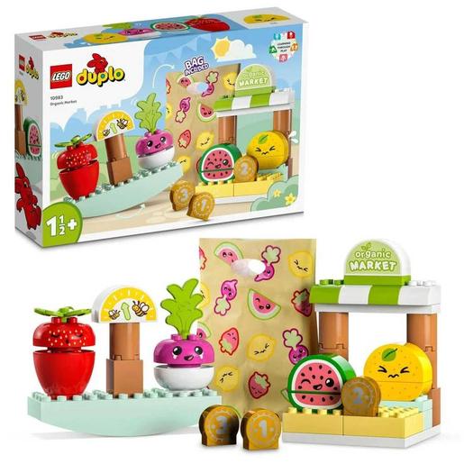 LEGO - Mercado orgânico com peças de fruta e legumes LEGO Duplo, 10983 |  Duplo outros | Loja de brinquedos e videojogos Online Toysrus