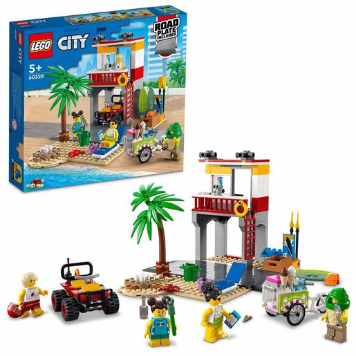 LEGO City - Posto de salvamento na praia - 60328 | LEGO CITY | Loja de  brinquedos e videojogos Online Toysrus