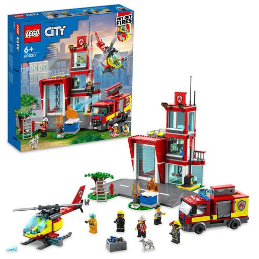 LEGO City - Quartel dos bombeiros - 60320 | LEGO CITY | Loja de brinquedos  e videojogos Online Toysrus