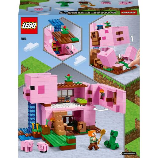 LEGO Minecraft - A casa do porco - 21170 | LEGO MINECRAFT | Loja de  brinquedos e videojogos Online Toysrus