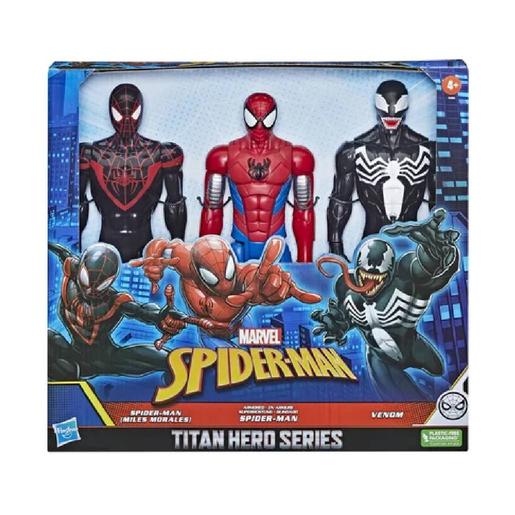 Spider-Man - Pack figuras Miles Morales, Spider-Man y Venom | Spider-man |  Loja de brinquedos e videojogos Online Toysrus