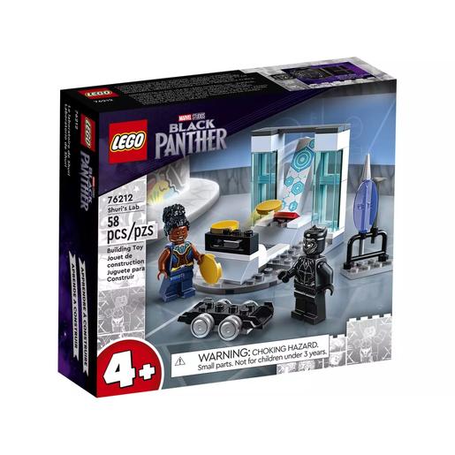 LEGO - Black Panther - Laboratório de Shuri, Wakanda Forever, brinquedo de  construção com mini figuras super-heróis Marvel 76212 | LEGO MARVEL SUPER  HEROES | Loja de brinquedos e videojogos Online Toysrus