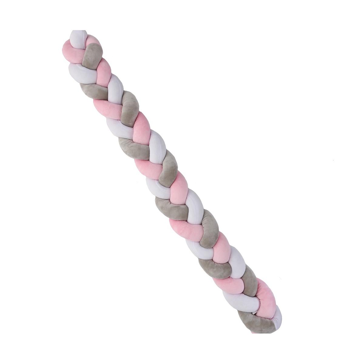 Plastimyr - Protetor de Berço Twist Rosa, Cinzento e Branco 200 cm |  Plastimyr | Loja de brinquedos e videojogos Online Toysrus