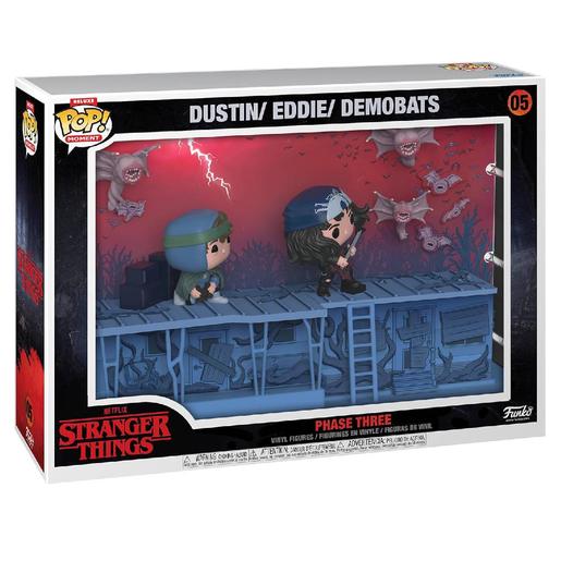 Funko Pop! Moment - Stranger Things - Dustin / Eddie / Demobats 