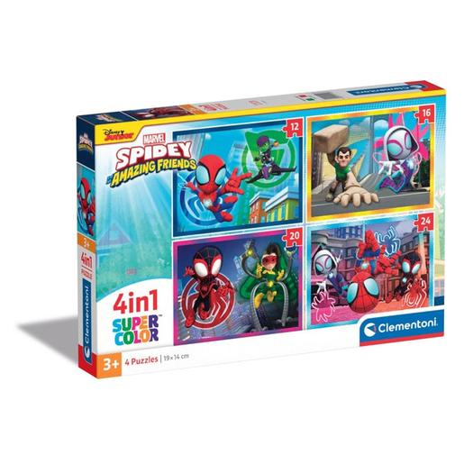 Clementoni Puzzle Infantil Supercolor Spidey And His Amazing Friends ㅤ