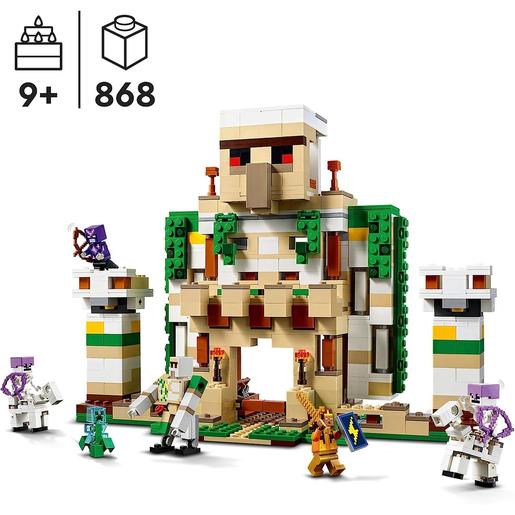 LEGO - Fortaleza transformável de brinquedo com 7 personagens incluídos  21250 | LEGO MINECRAFT | Loja de brinquedos e videojogos Online Toysrus