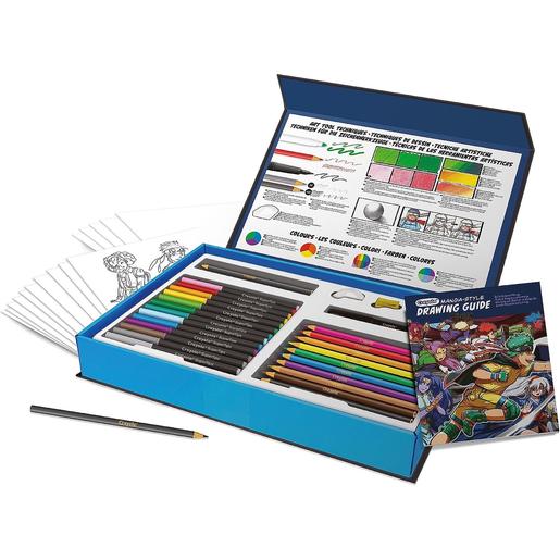 Crayola - Kit de desenho Manga com 45 peças, atividade criativa e presente  ㅤ | Crayola | Loja de brinquedos e videojogos Online Toysrus