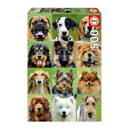Educa Borras - Colagem de Cães - Puzzle 500 Peças | PUZZLE 500+ pçs | Loja  de brinquedos e videojogos Online Toysrus