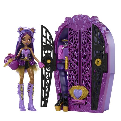 Mattel - Monster High - Boneca Clawdeen Skulltimate com Guarda-Roupa e Acessórios ㅤ