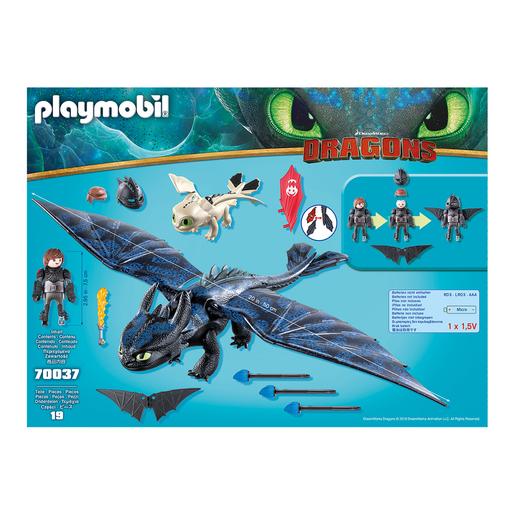 Playmobil - Hiccup e Desdentado com Dragão Bebé - 70037 | DRAGÕES | Loja de  brinquedos e videojogos Online Toysrus
