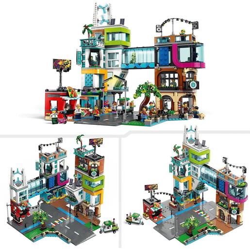 LEGO - Kit de construção modular, Lojas de Brinquedos, Barbearia, Hotel e  Discoteca para a cidade 60380 | LEGO CITY | Loja de brinquedos e videojogos  Online Toysrus