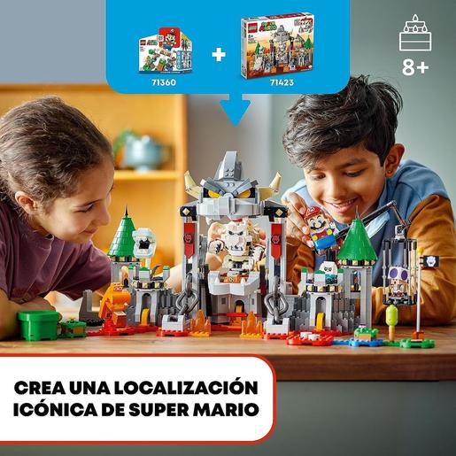 LEGO - Super Mario - Conjunto de expansão: batalha contra Bowsitos no  castelo com 5 figuras de personagens (Vários modelos) 71423 | LEGO OUTRAS  LINHAS | Loja de brinquedos e videojogos Online Toysrus