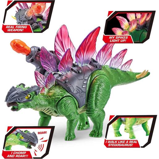 Dinossauro Stegosaurus com Lançador, Movimento, Luzes e Sons ㅤ | VOLTRON |  Loja de brinquedos e videojogos Online Toysrus